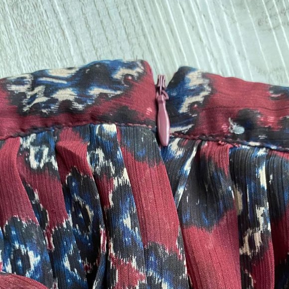 Abercrombie & Fitch Flowy Pleated Maxi Skirt - Picture 6 of 8